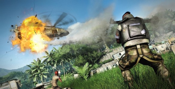 "Get to da choppa! Oh, wait."