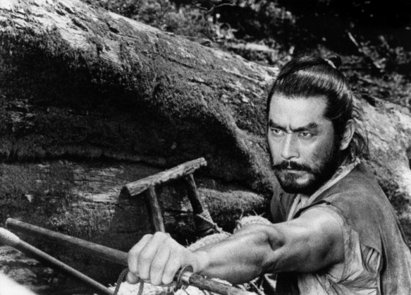 Just looking at a photo of Mifune can put hairs on your chest.